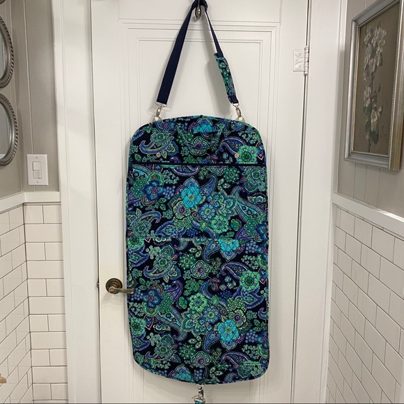 Vera Bradley Handbags - Vera Bradley blue Rhapsody hanging garment bag